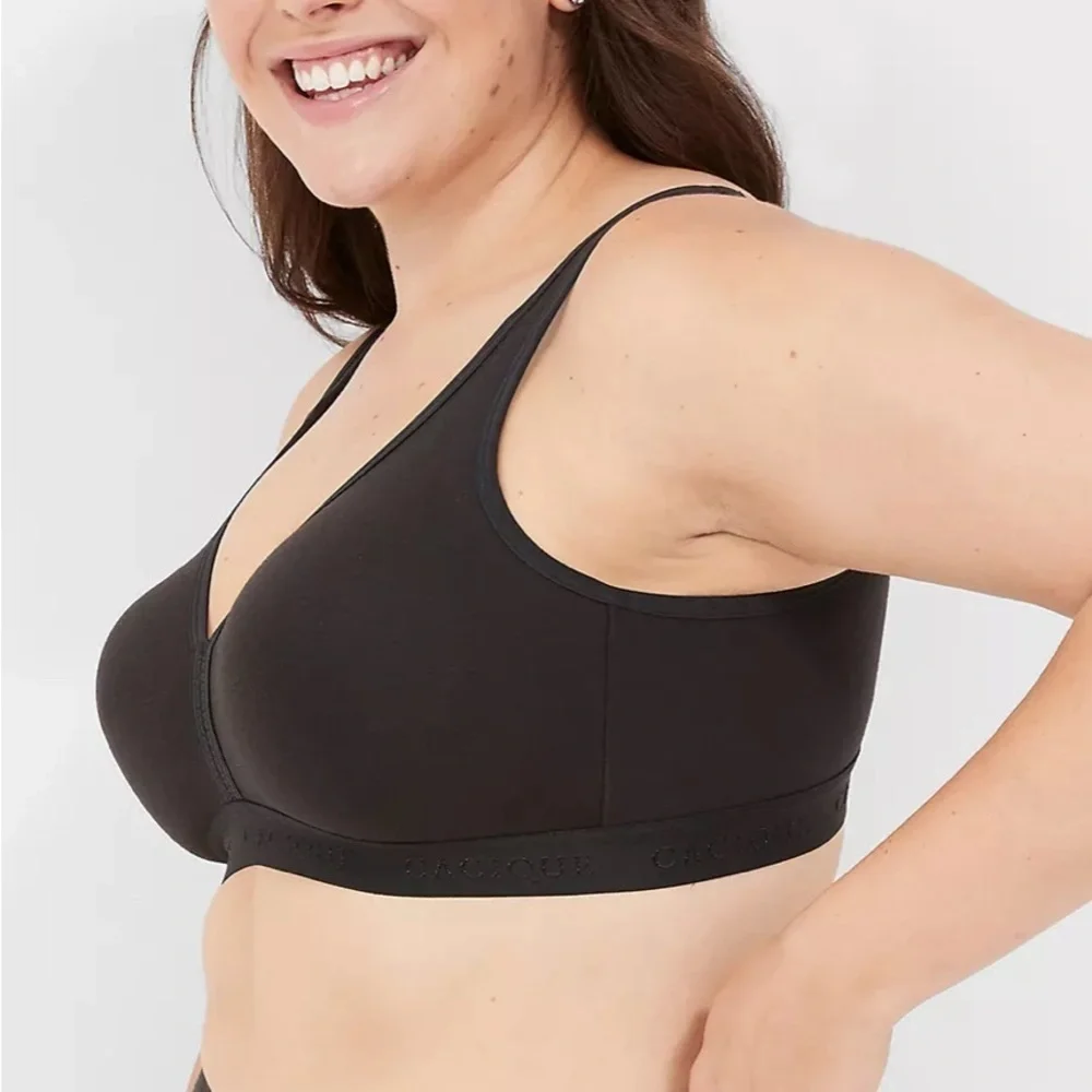 Cacique Unlined Full Coverage No Wire Bra